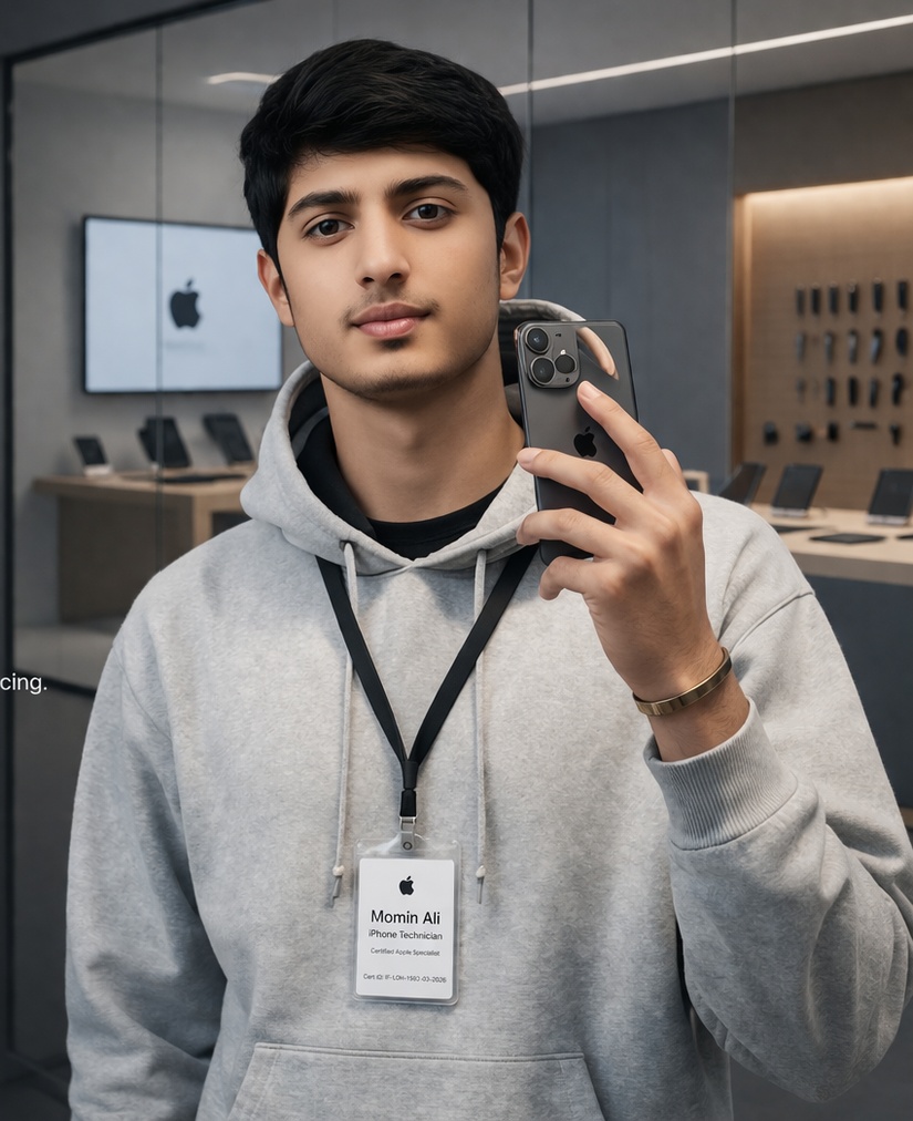 Momin Ali — Certified iPhone Technician